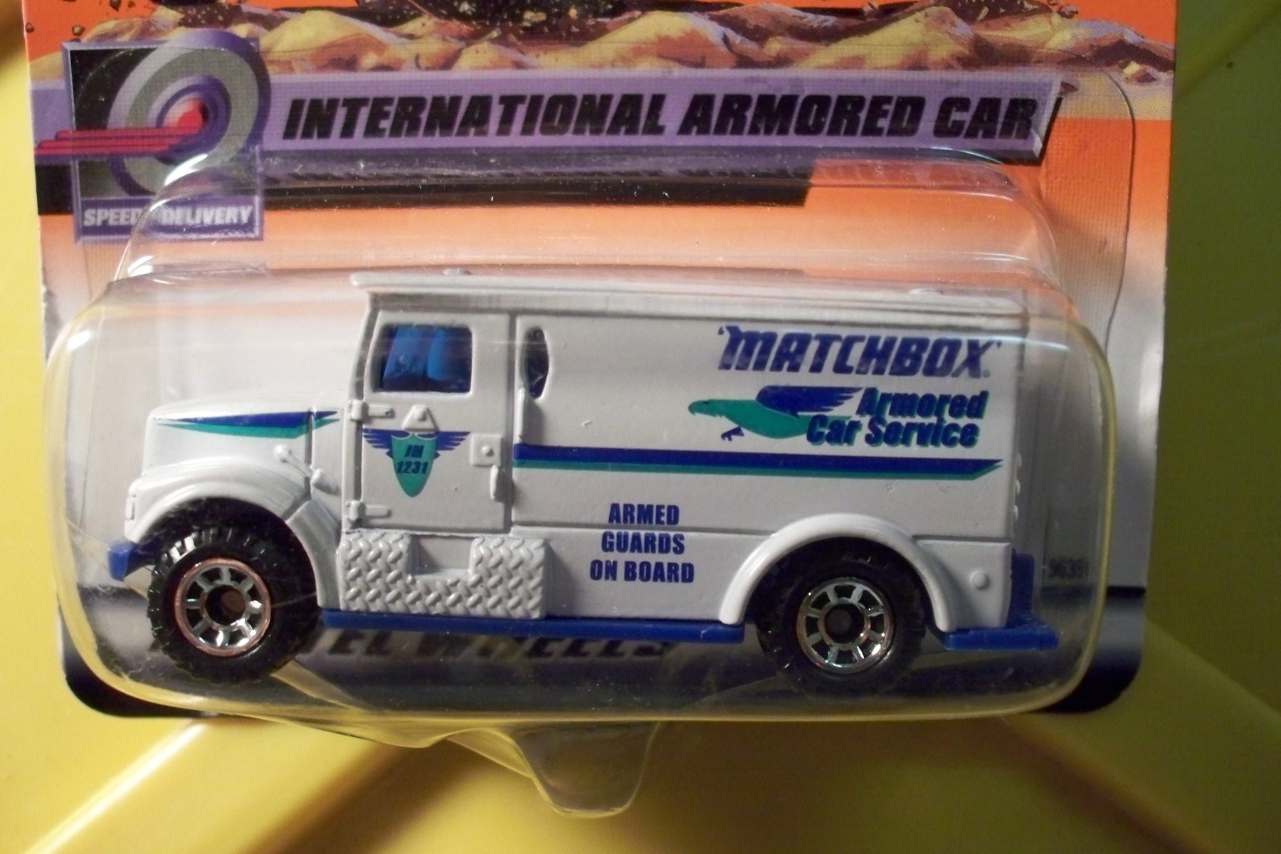 matchbox international armored car