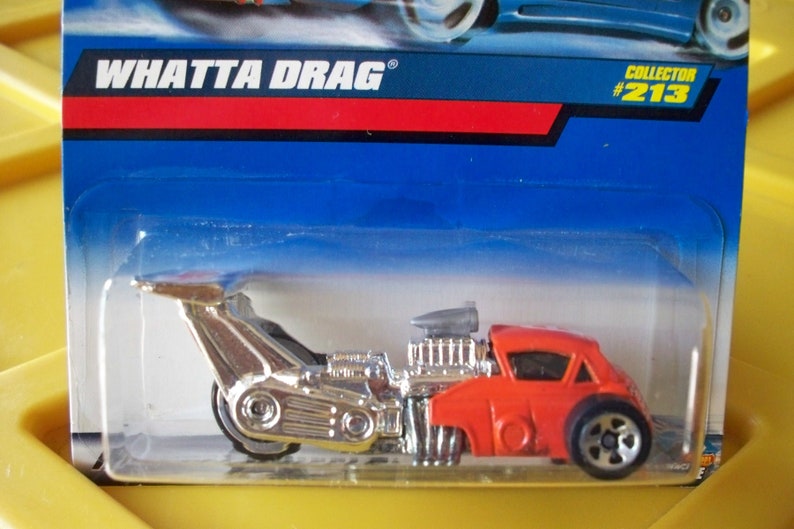 Very Cool BMW ISETTA Dragster 99 2000 Hot Wheels #213 ** Whatta Drag ** Orange New Batch!