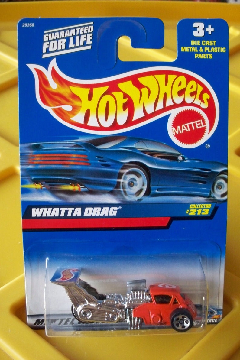 Very Cool BMW ISETTA Dragster 99 2000 Hot Wheels #213 ** Whatta Drag ** Orange New Batch!