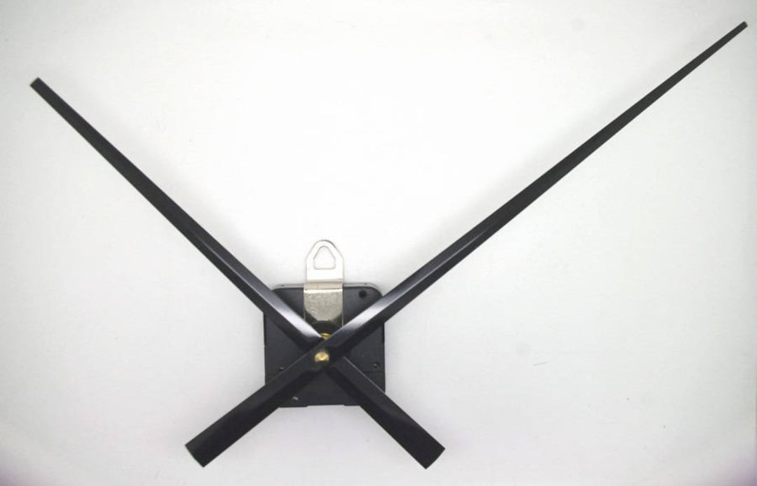 DIY Clock Mechanism + Large Straight Hands 16/24cm for Thick Dial - Etsy