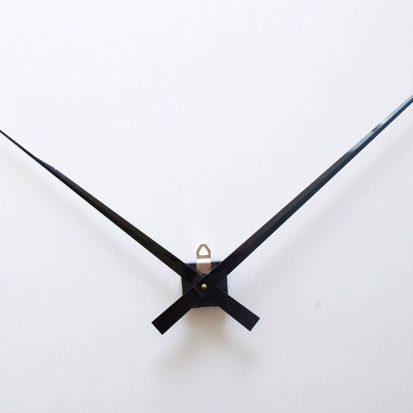 grande horloge géante mécanisme d'horloge grandes aiguilles géantes 33/45cm diy pendule géante à quartz piles horloge murale nue garantie