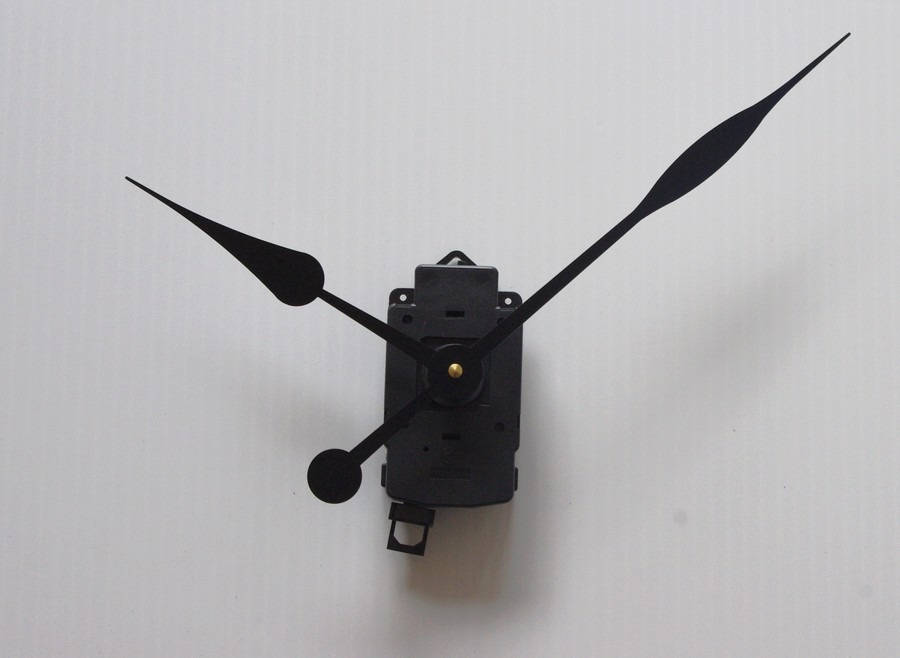 Grande Horloge Mécanisme d'horloge à Balancier Mouvement Quartz Grandes Aiguilles Longues Poire 17/2