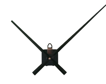 Clock mechanism of YOUR CHOICE + large straight hands 17/24cm DIY
