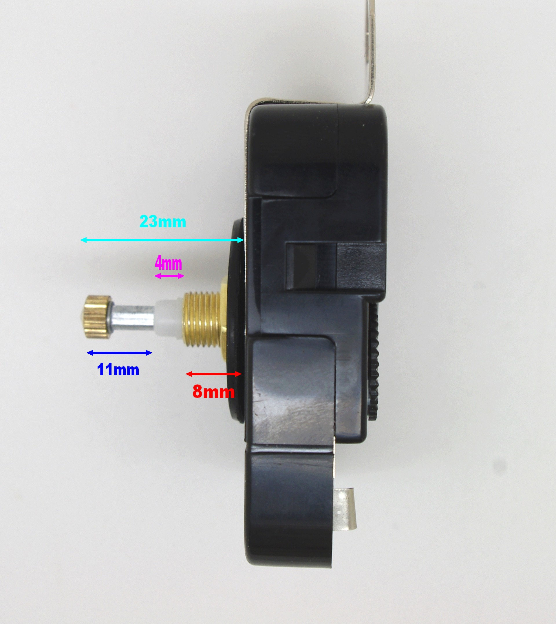 Mécanisme Horloge + Aiguilles Géantes Ciselées – 25/30cm – Pour Cadran épais – Quartz
