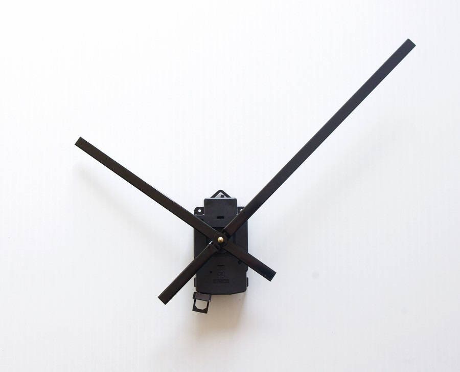 Mécanisme D'horloge à Balancier - Grandes Aiguilles Style Poire, Pour DIY 25/38cm
