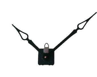 Clock mechanism of your choice + large drop hands 16.5/23.5cm DIY
