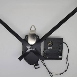 Klockmekanism med pendel, slagverk, långa raka visare, 13/18 cm, gör-det-själv musikalisk Westminster-klocka med svängande urverk
