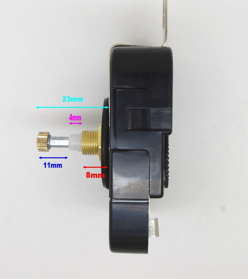 Mécanisme d'horloge à fort couple création réparation remplacement mécanisme mouvement défectueux diy moteur mécanique fourniture d'horloge image 3