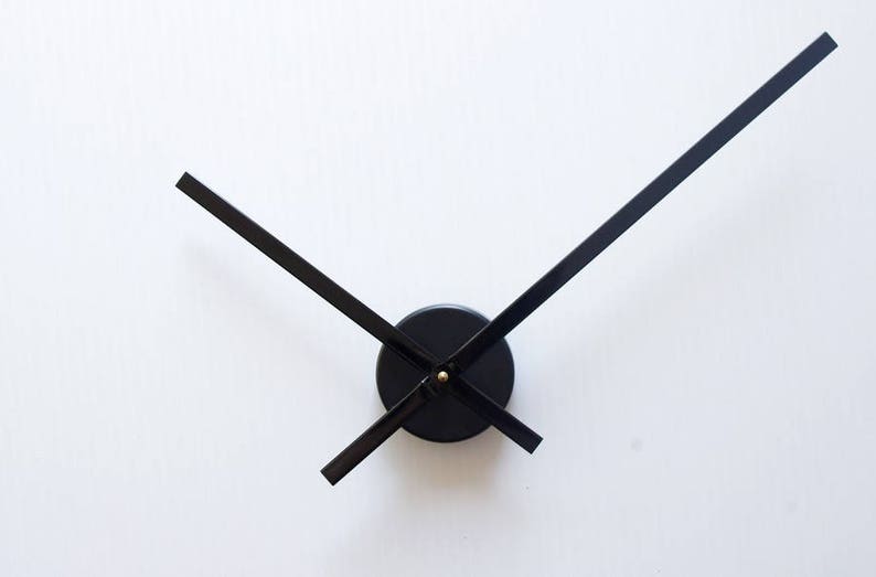 horloge géante mécanisme d'horloge mouvement d'horloge à quartz grandes aiguilles extra-longues 20/30cm cadran épais DIY mécansime pendule image 8