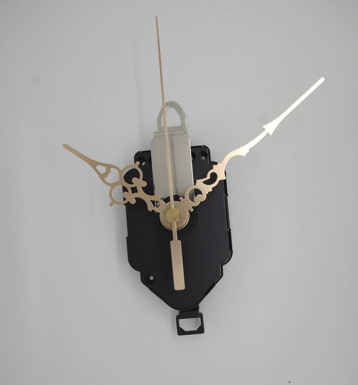 Horloge Dorée Mécanisme d'horloge à Balancier Aiguilles Style Dorées 6.8/9.8cm Diy Mouvement Pendule