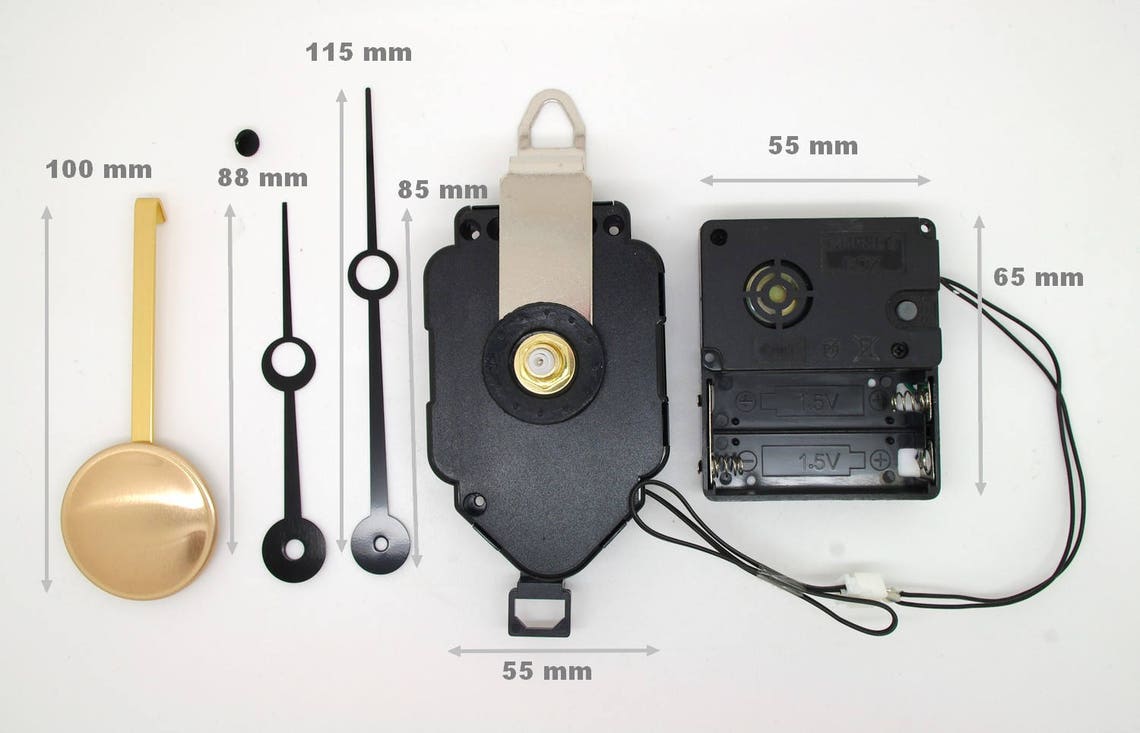 Horloge mécanisme d'horloge à balancier mouvement d'horloge pendule — free download