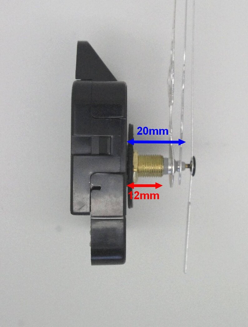 Clock Clock Mechanism Short Straight Hands 6.2/9.5cm Small Quartz