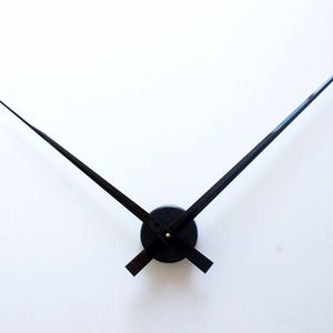 grande horloge géante mécanisme d'horloge grandes aiguilles géantes 33/45cm diy pendule géante à quartz piles horloge murale nue garantie image 8