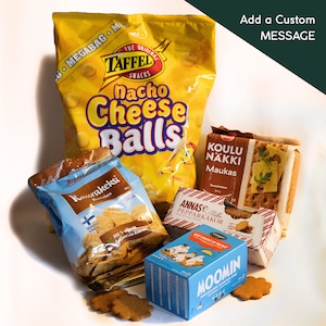 Snack Box &quot;Taste of Finland&quot; Crunchy Delights (Set 1) New Tasty Experience Gift For Friend Christmas Gifts