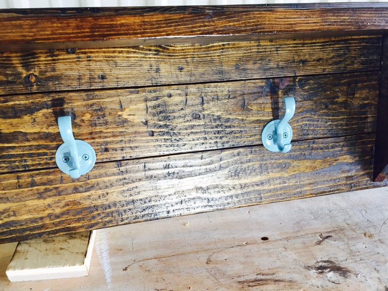 Custom Coat Rack With Shelf Etsy