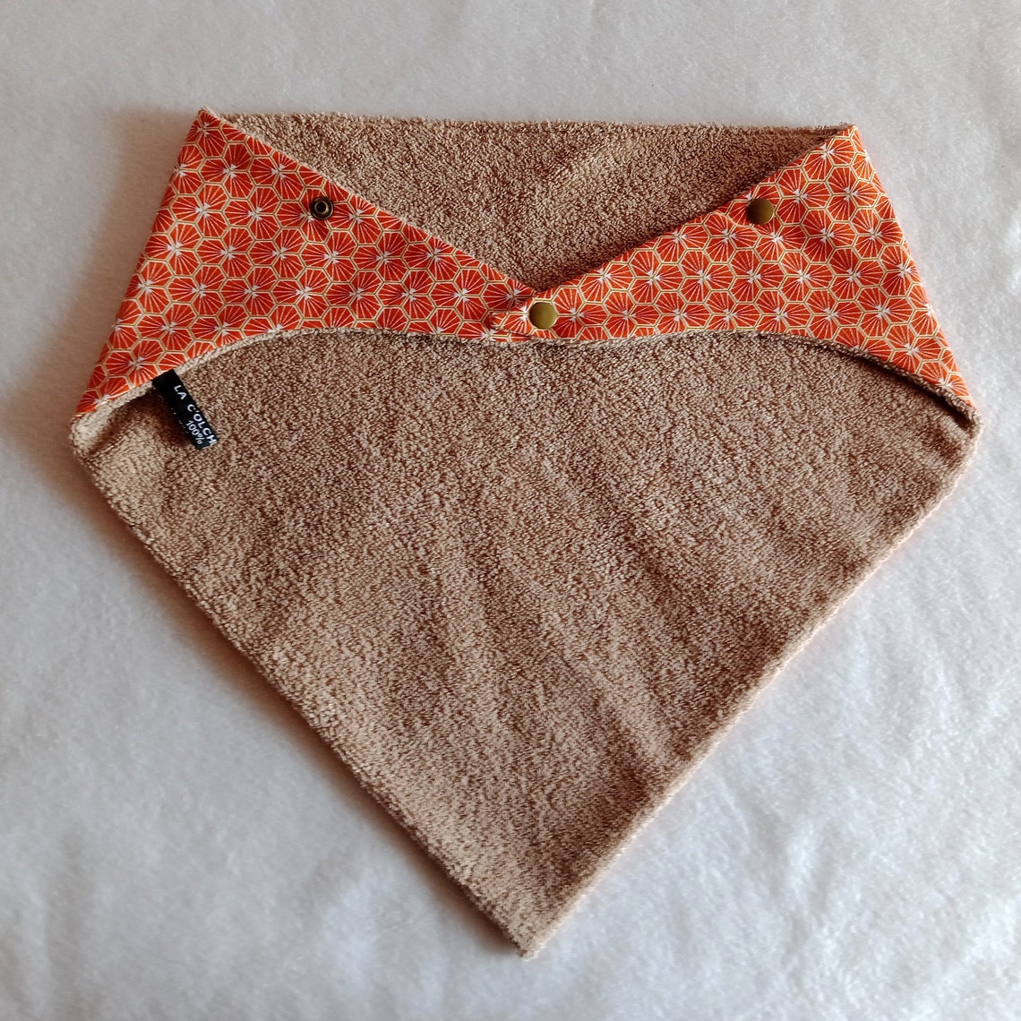 Très grand bavoir bandana adulte réglable divers coloris Etsy France
