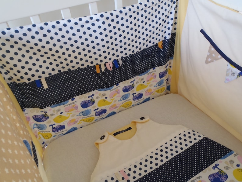 starfish sensory activities Navy round mixed white boat theme bed of 60 cm or 70 cm wide blue baby cot whale