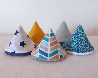 4, 5, 6, 8 or 10 pee teepees, pee guard, or pee protector for baby sprinkler joker, several colors, boy birth gift, pee teepee