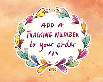 Add Tracking Number