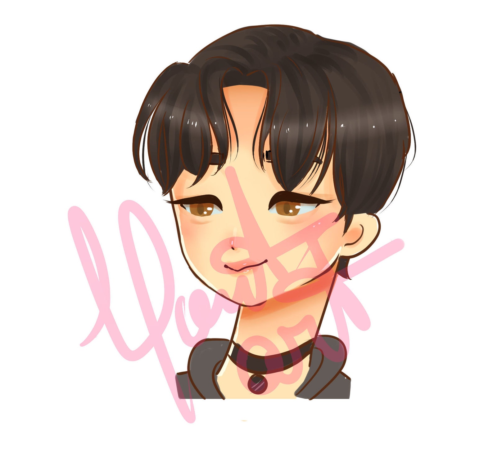 BTS clip art bts clipart chibi clip art Boy with luv | Etsy