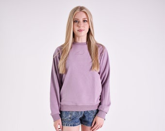 Charcoal Fashion Women's Crew Neck Sweatshirt ( PURPLE -S88040)