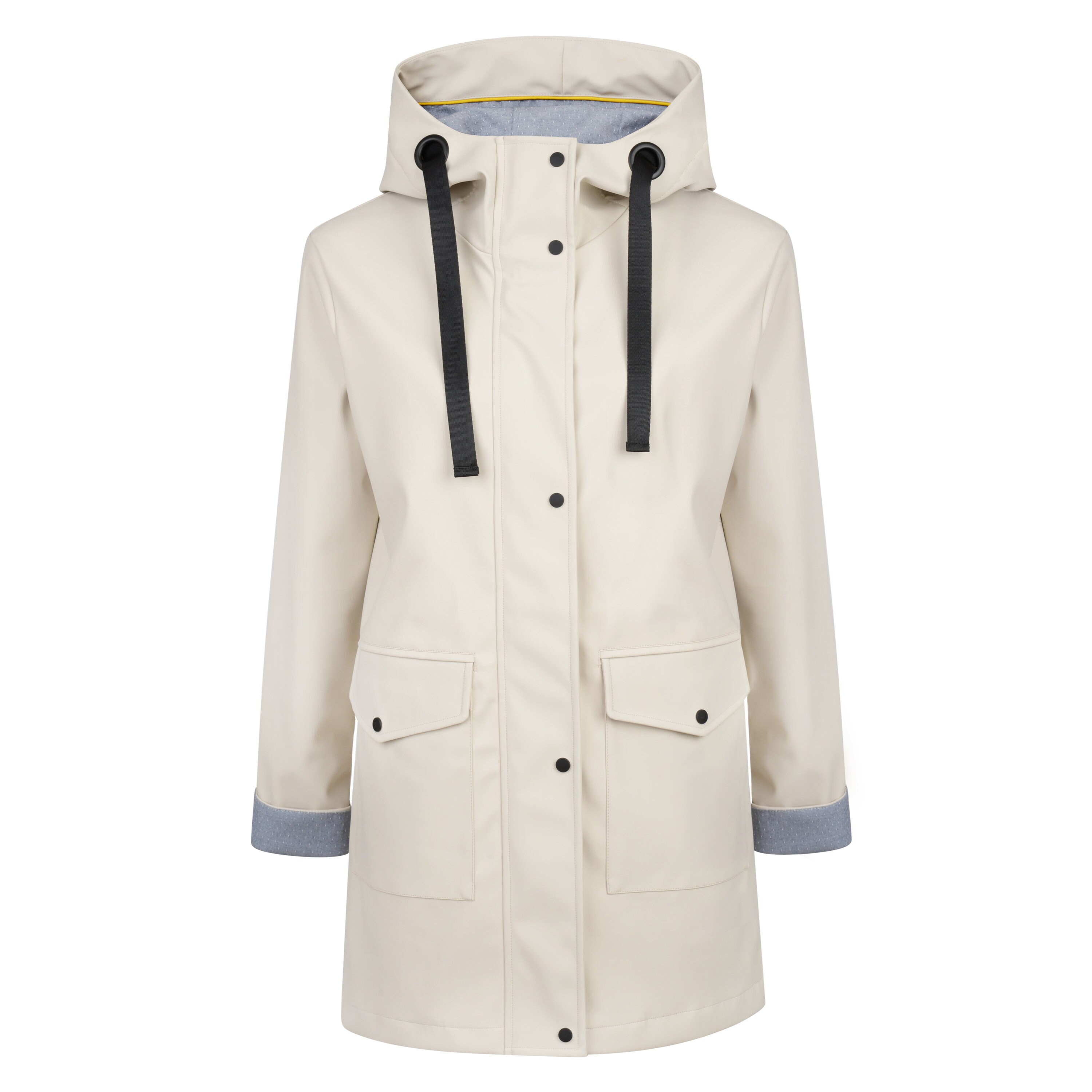 Topshop hooded top rain mac jacket