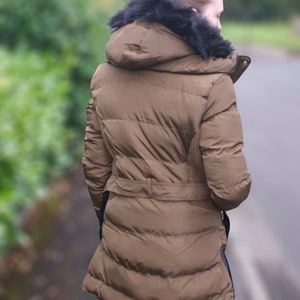 Charcoal Fashion Girls' Back to School Hooded Winter Puffa Coat 018WJ19 GLANCY-M image 2