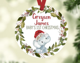 Christmas Ornaments Handprint Ornament For Baby's First Christmas