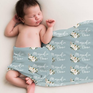 Magnolia baby blanket 2025