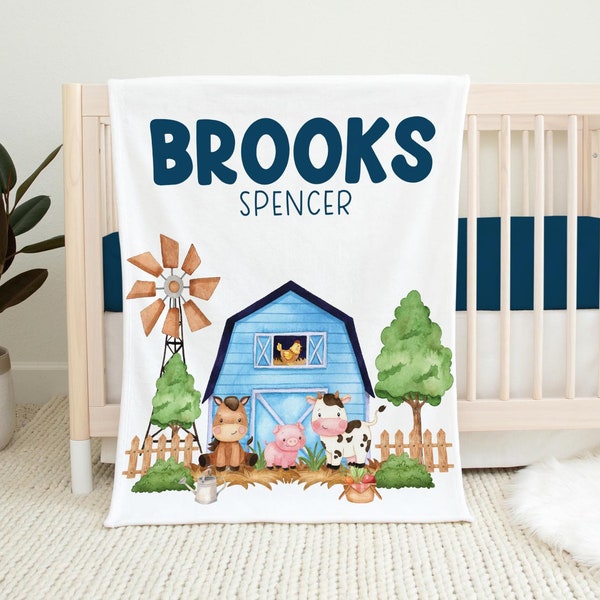 Farm Animal Bedding Etsy