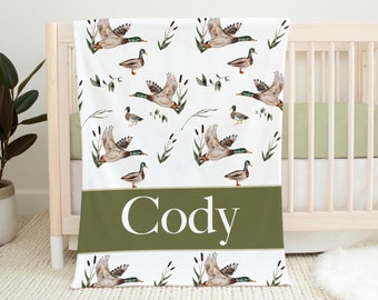 Mallard Duck Blanket Personalized Duck Baby Blanket Waterfowl Baby Blanket New Baby Gift Duck Hunter Nursery Theme Duck Baby Shower B33 Etsy Canada