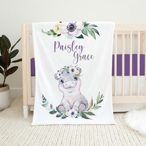 Hippo crib bedding discount