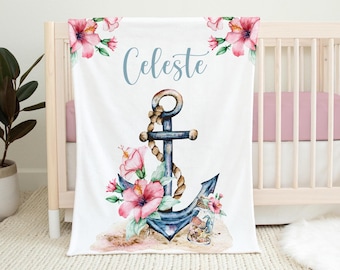 anchor crib bedding