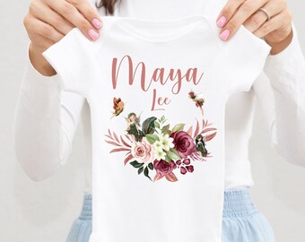 Fairy Baby Bodysuit, Fairy Baby Outfit, Baby Shower Gift, Pregnancy Reveal Baby Shirt, Baby One Piece, Fairy  Garden Baby Outfit F84