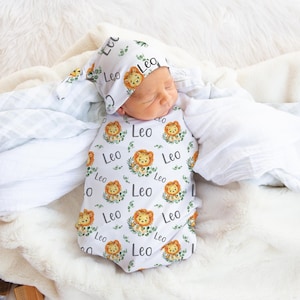 Lion swaddle blanket 2025