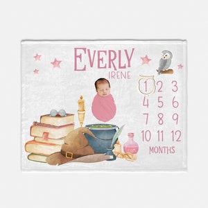 Little muggle milestone blanket shop
