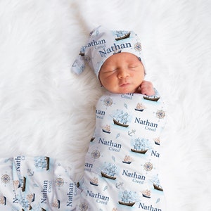 Nautical Swaddle Etsy