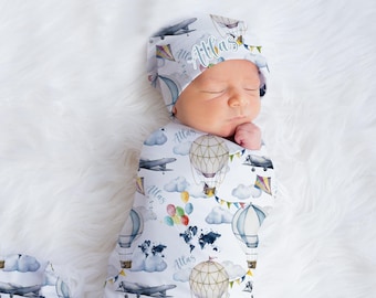 airplane swaddle