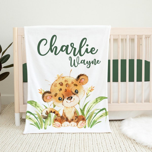 Cheetah Nursery Etsy