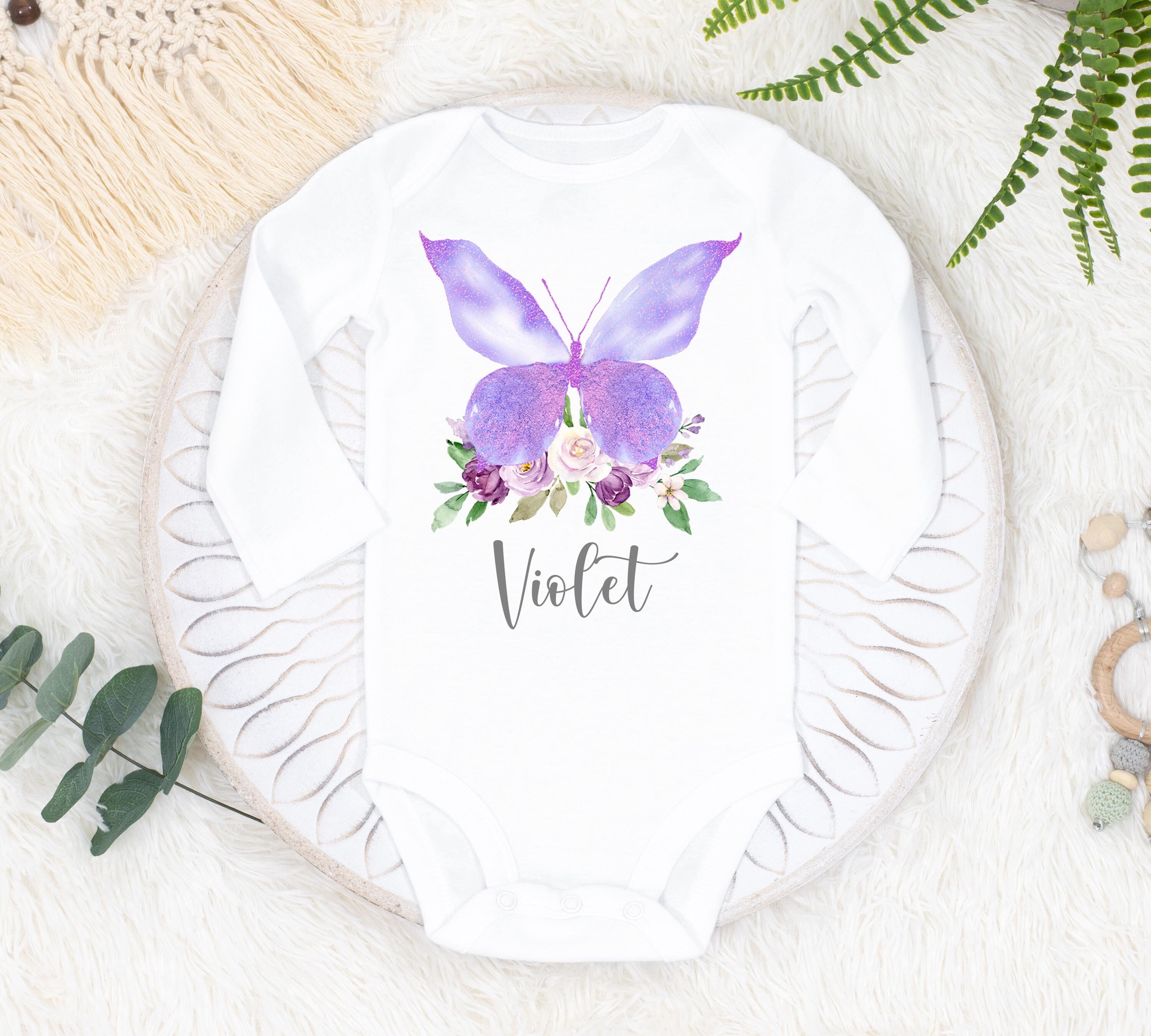 Small Story Organic Cotton Short Sleeve Printed Bodysuit (5 Pack