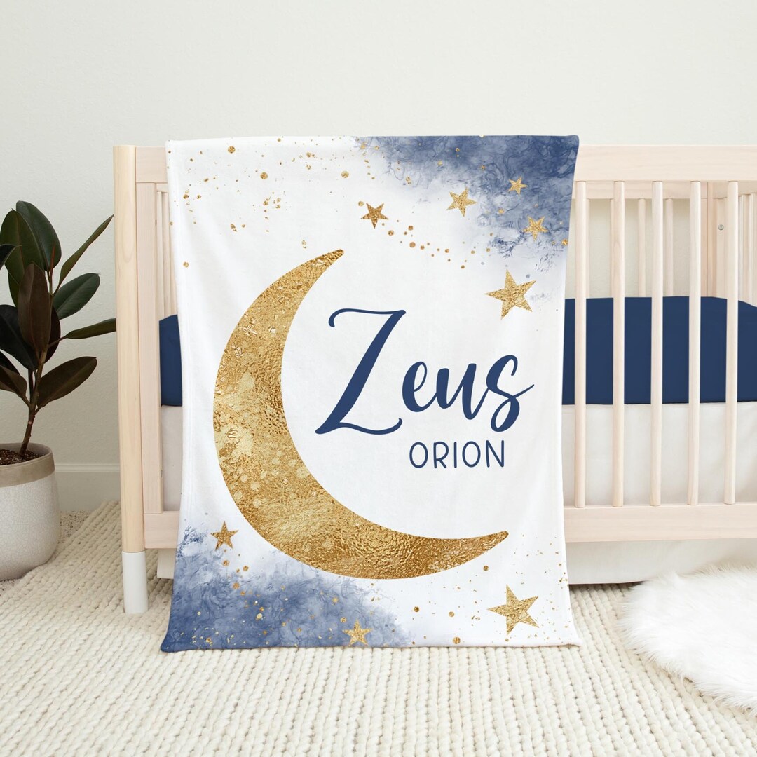 BABIES BLANKET MOON GARDEN main image 1