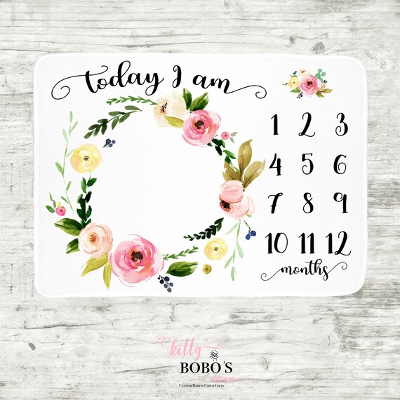 today i am baby blanket