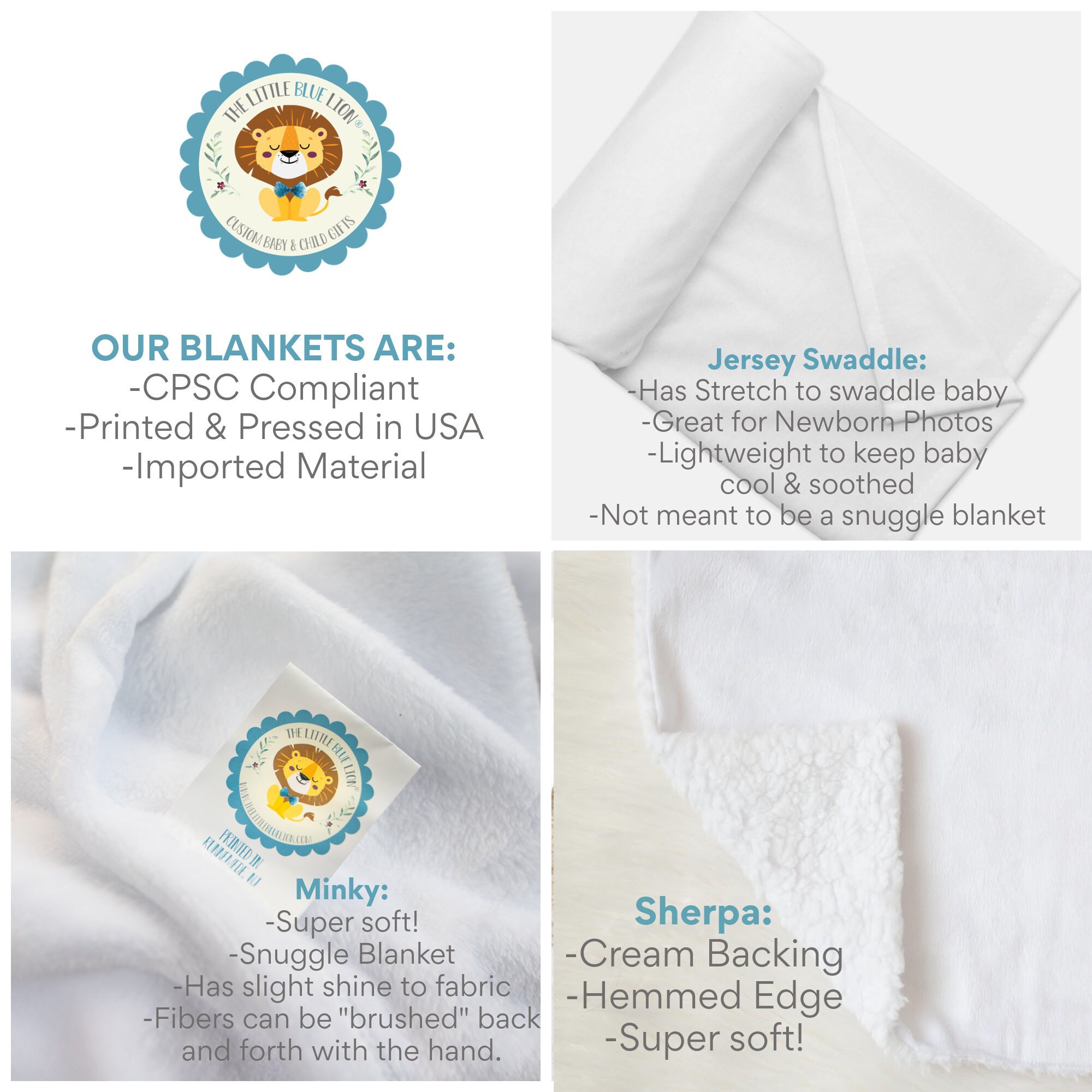 Personalized Baby Blanket With Name - Tropical Flamingo & Palm Leaves Design, 30x40 Inch Soft Minky - View #9