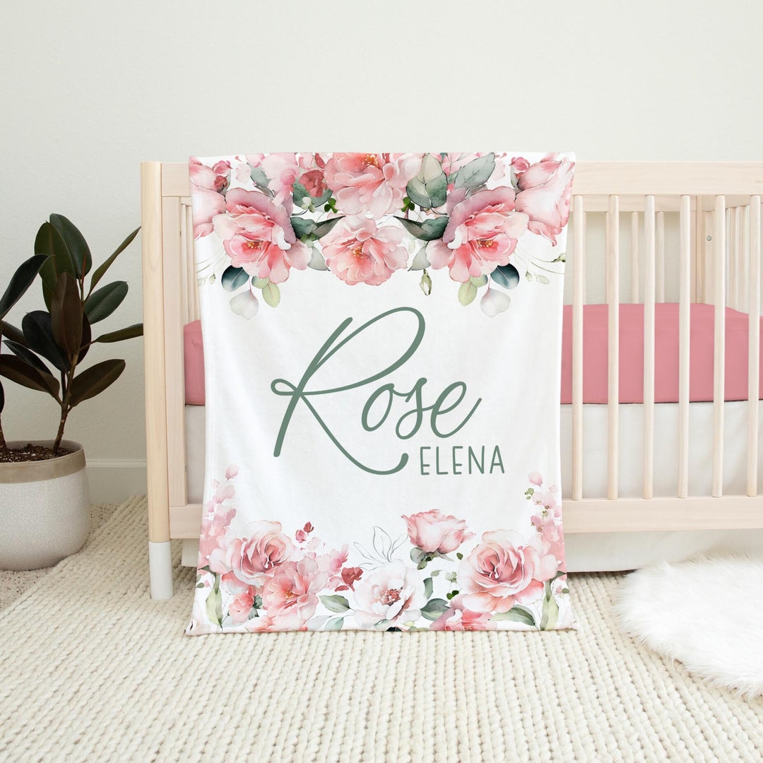 Haute Baby Mini Rose Blanket