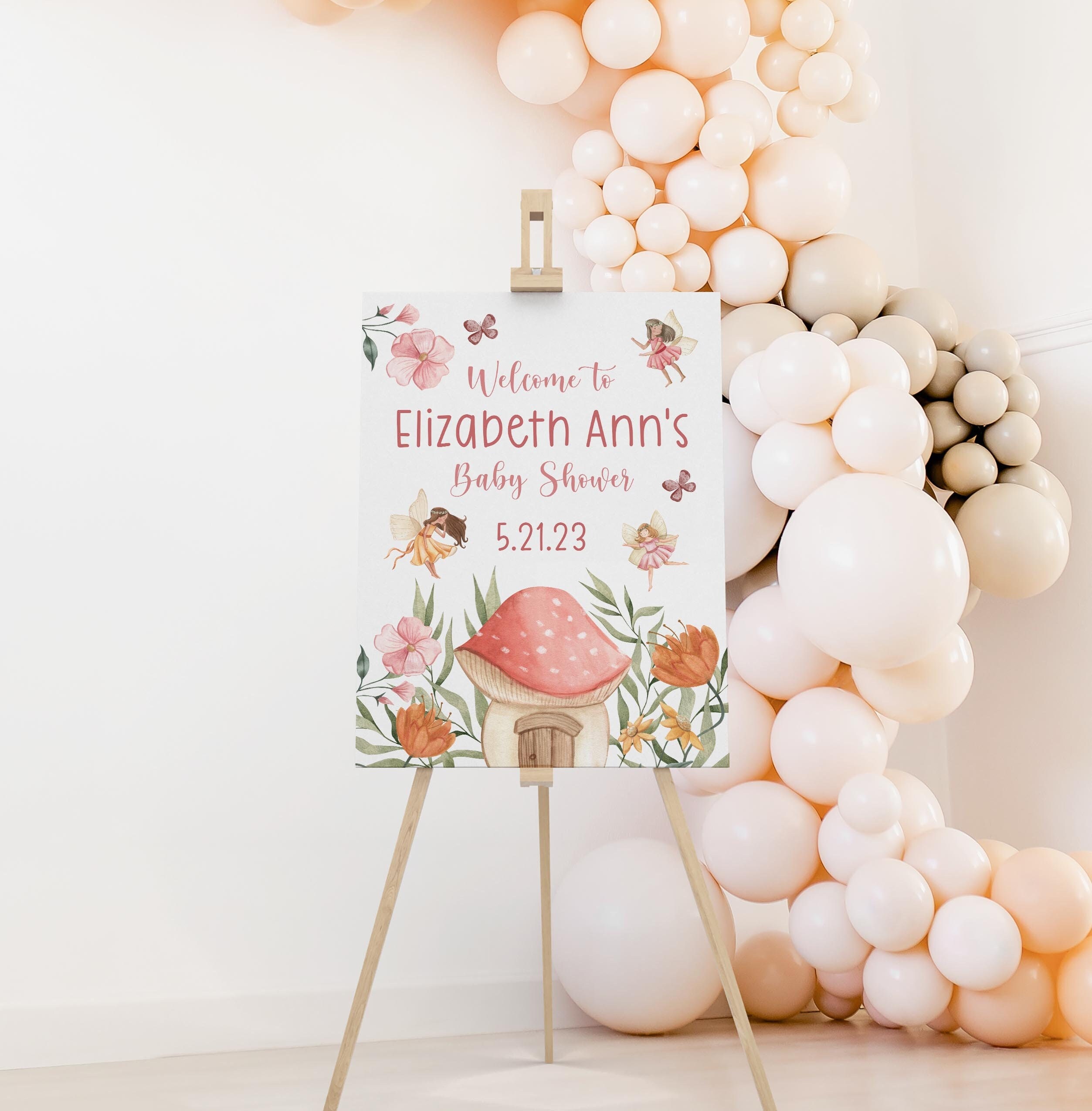  Personalized Baby Shower Sign - Baby Shower Welcome Sign -  Custom Fall Season Design for Baby Shower Party Decoration - Baby Shower  Signs : Handmade Products