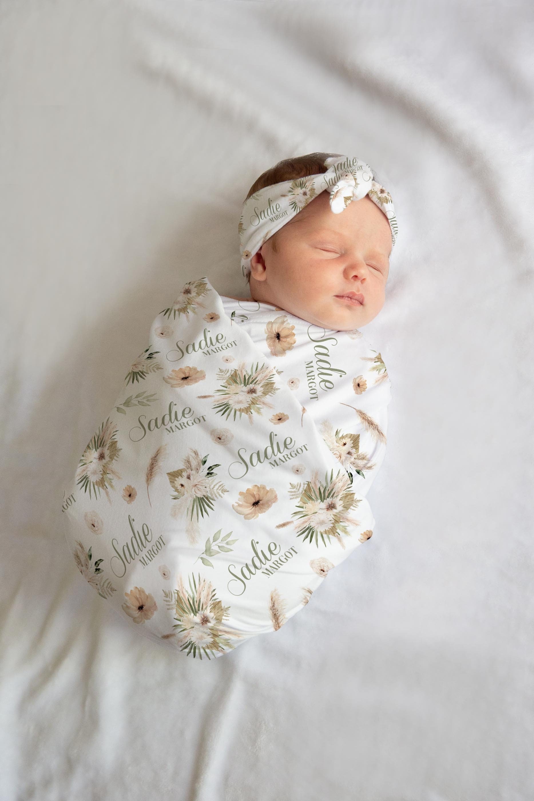 Boho Swaddle Blanket Etsy