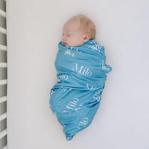 Swaddle Bundle, Baby Name Swaddle, 3D Birth Stat and Name Sign, 3D Birth Announcement Sign, Baby Swaddle Set Options, Newborn Name Swaddle