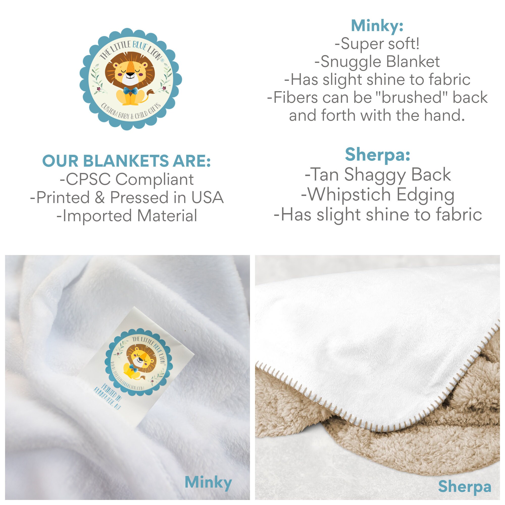 Thin blue online line baby blanket