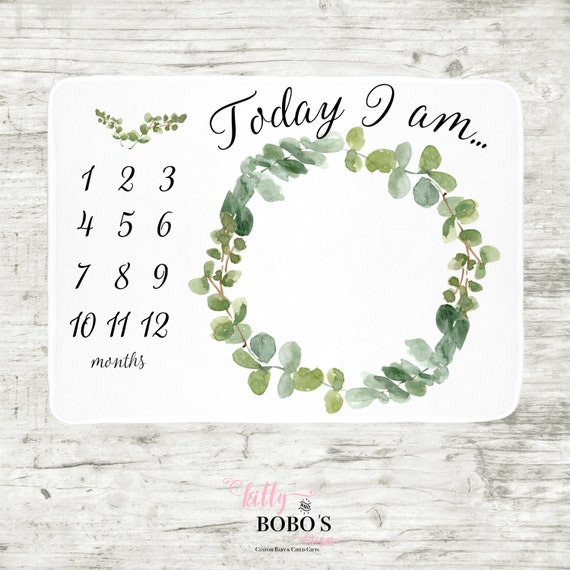 today i am baby blanket