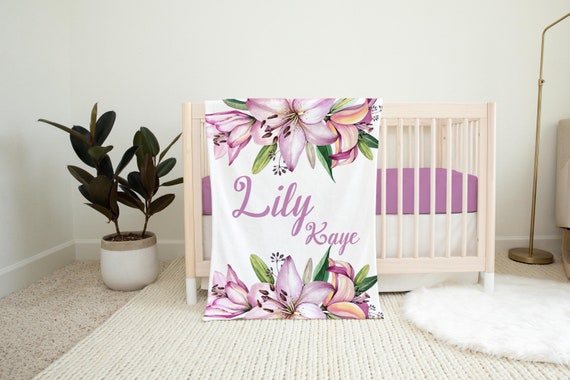 Couverture bébé personnalisée – Little Lise